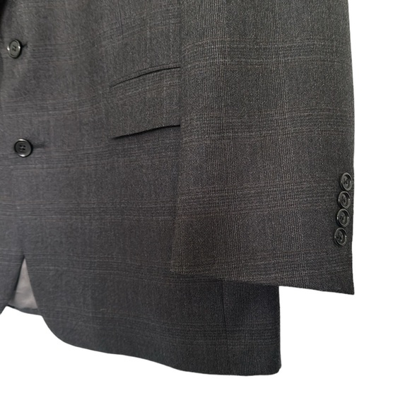 Christian Dior plaid blazer / jacket two button luxury with flaws 50” chest - Picture 2 of 8